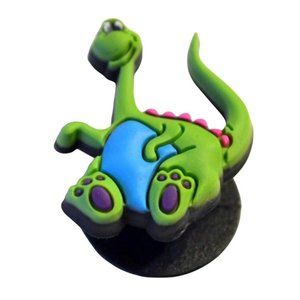 2006-07 Dinosaur Blue Belly Jibbitz™ Kids Shoe Charms